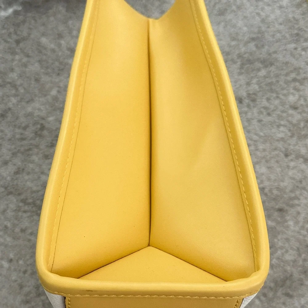 Michael Michael Kors Mirella Yellow Logo Medium Tote Bag